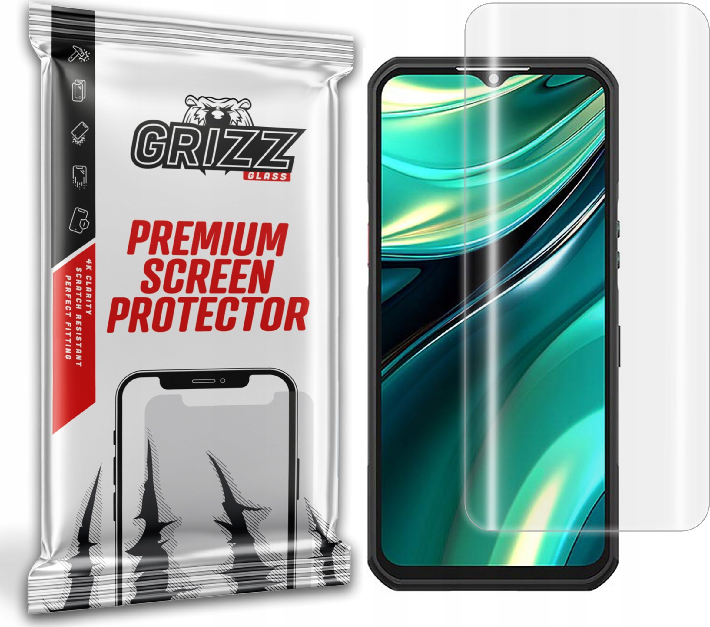 GrizzGlass Folia hydrożelowa GrizzGlass Hydrofilm do Oukitel WP39