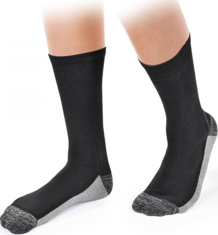 Masters Skarpety męskie czarne (zestaw 3 par)