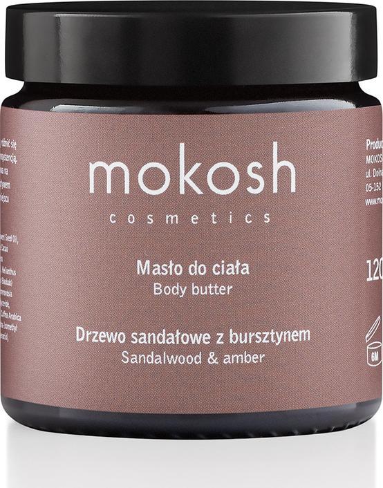 Mokosh Mokosh Drzewo sandałowe z bursztynem, masło do ciała 120 ml