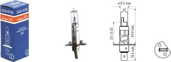 Carcommerce ŻARÓWKA H1 12V 55W P14.5s