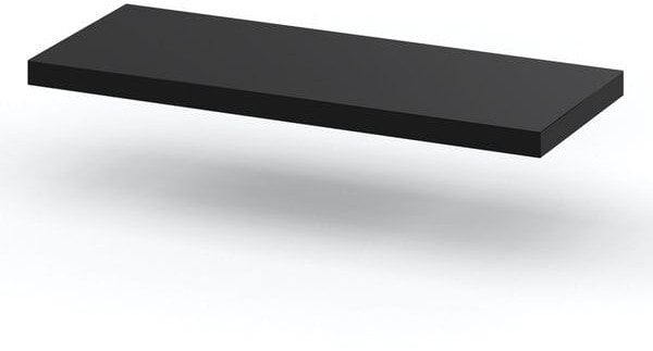 Półka Wisząca Ścienna Na Książki Dla Dzieci Czarna Hugo 40cm Loft Na Kwiaty