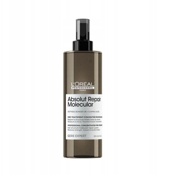 L'Oreal Professionnel, Serie Expert Absolut Repair Molecular, Hair Spray Treatment, Restorative, 190 ml For Women