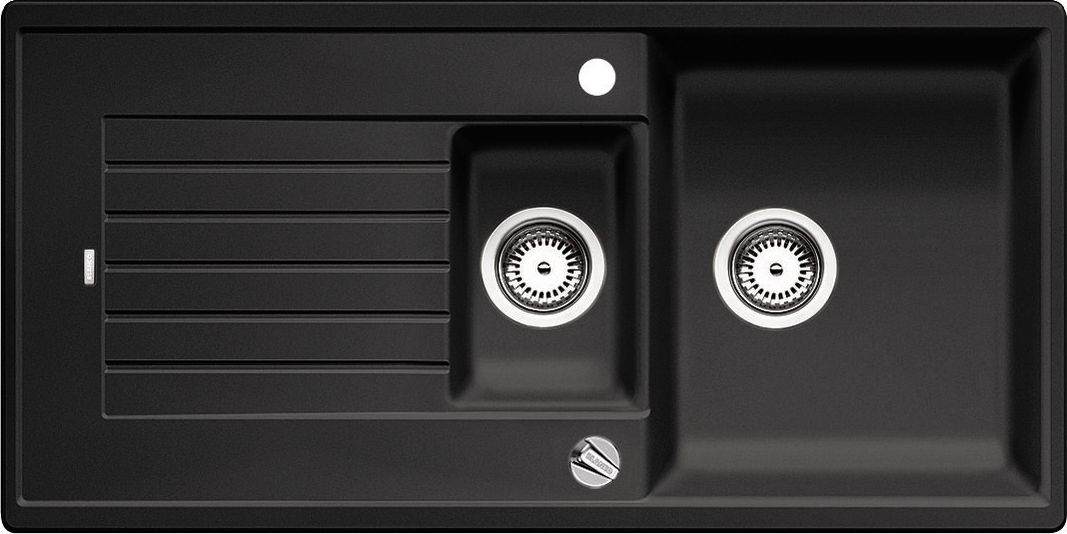 Zlewozmywak Blanco Zia 6 S Silgranit PuraDur Antracyt odwracalny, korek auto.