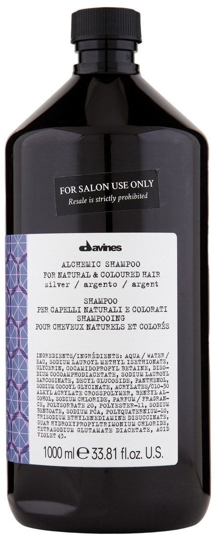 Davines, Alchemic, Hair Colour Shampoo, Silver, 1000 ml For Women