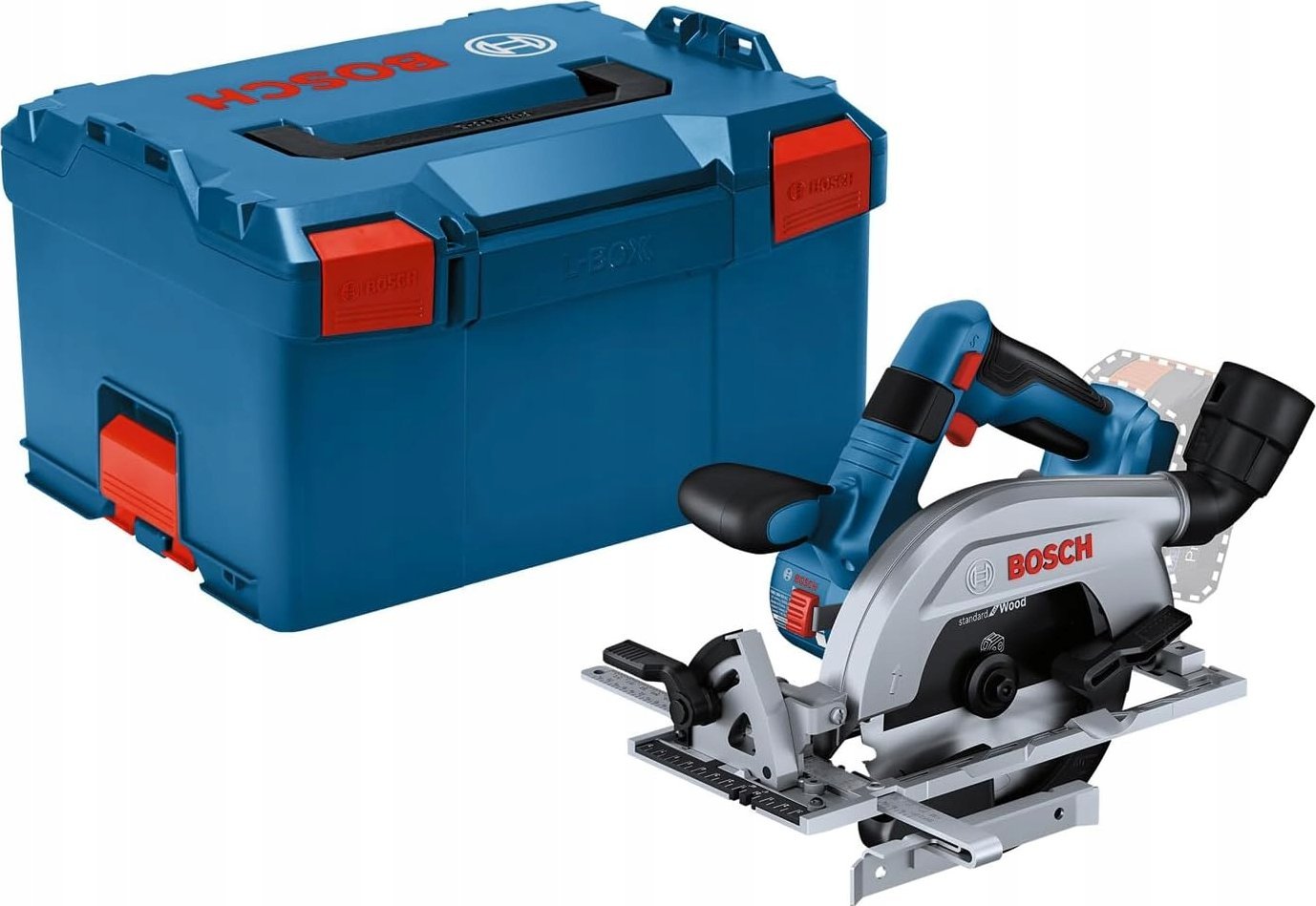 Bosch Bosch cordless circular saw GKS 18V-57-2 Professional solo (blue/black, without battery and charger, in L-BOXX)