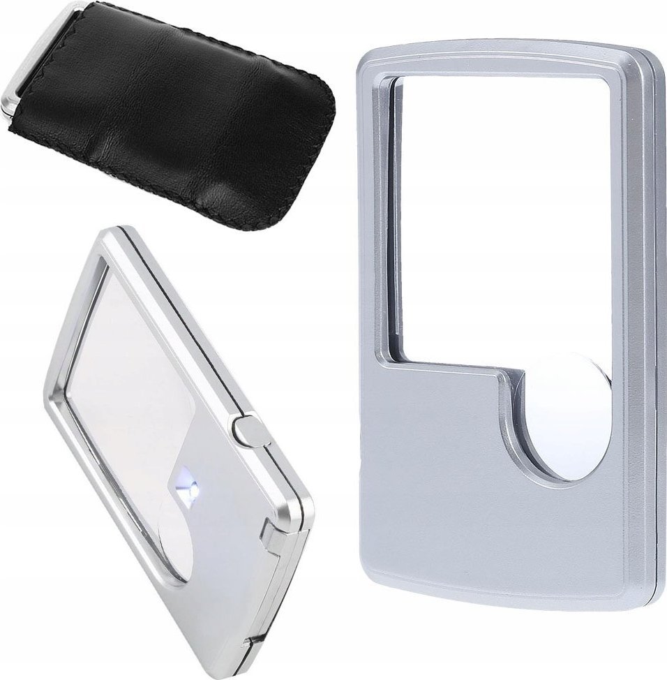 Verk LUPA KIESZONKOWA DO CZYTANIA JUBILERSKA LED 3x 6x