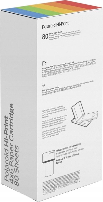 Polaroid Polaroid photo paper Hi-Print 4x6' 80 sheets