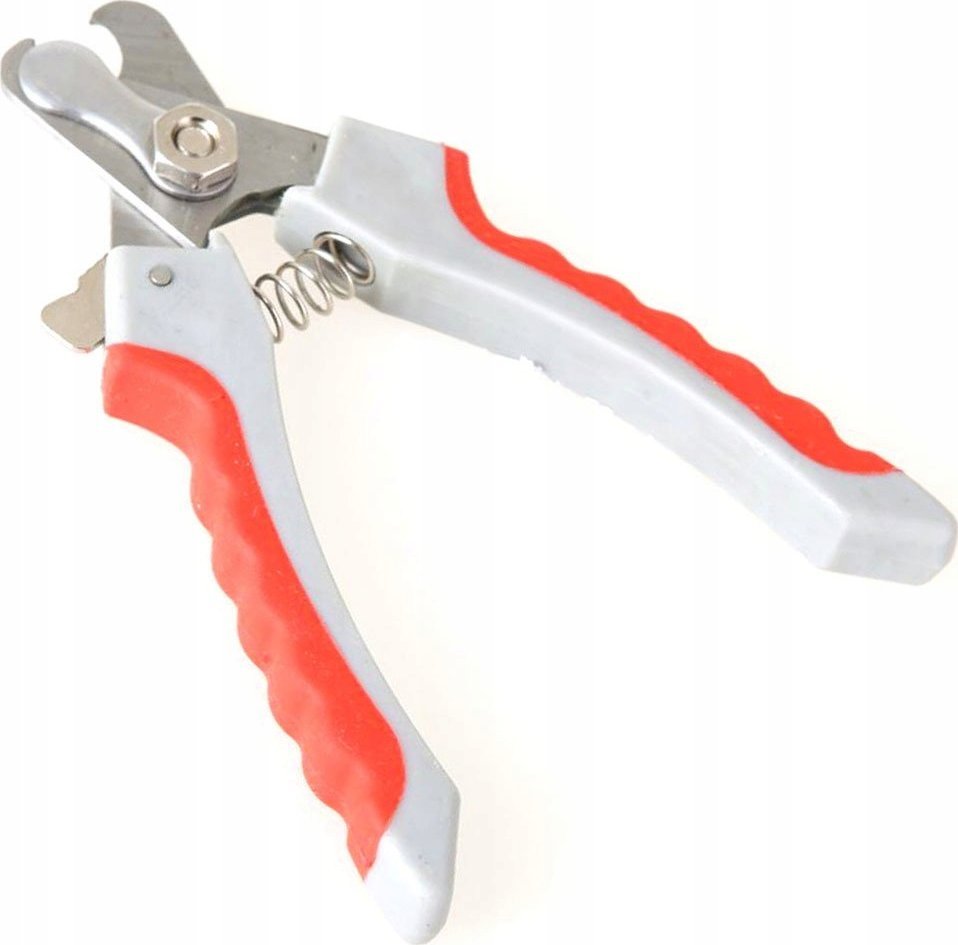 Homea Obcinacz do pazurów dla psów i kotów, 12,5 cm, biało-pomarańczowy