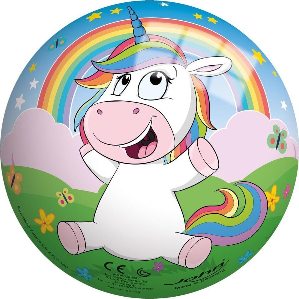 John Piłka perłowa Jednorożec 23 cm