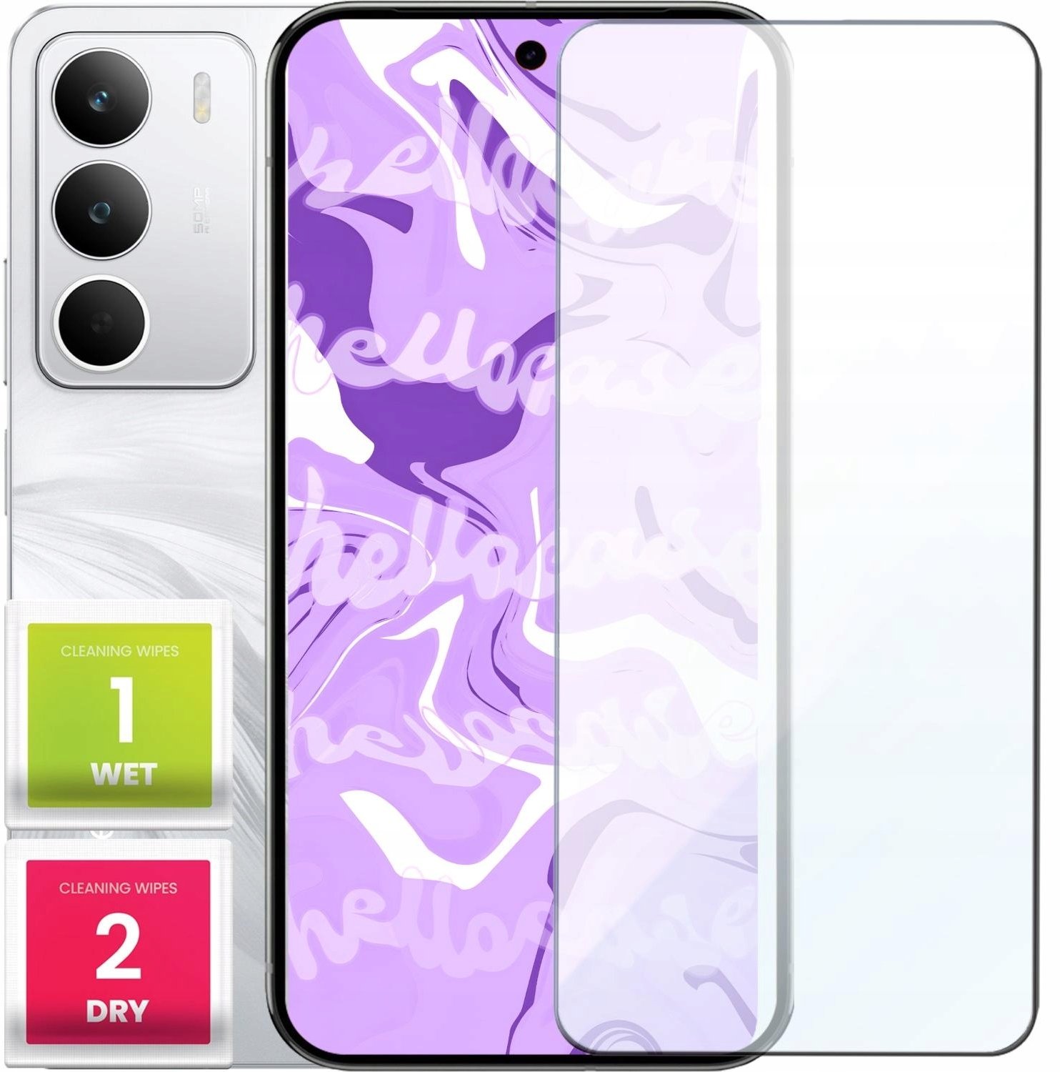 Szkło Hartowane Do Realme C71 (Płaskie, 2.5D, Szybka, 9H, Ochronne)