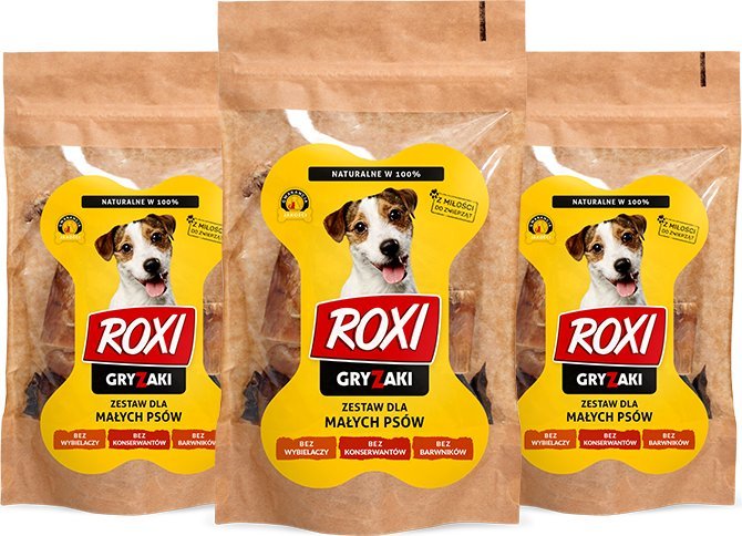 ROXI GRYZAKI - ZESTAW 12 SZT. DLA MAŁYCH PSÓW