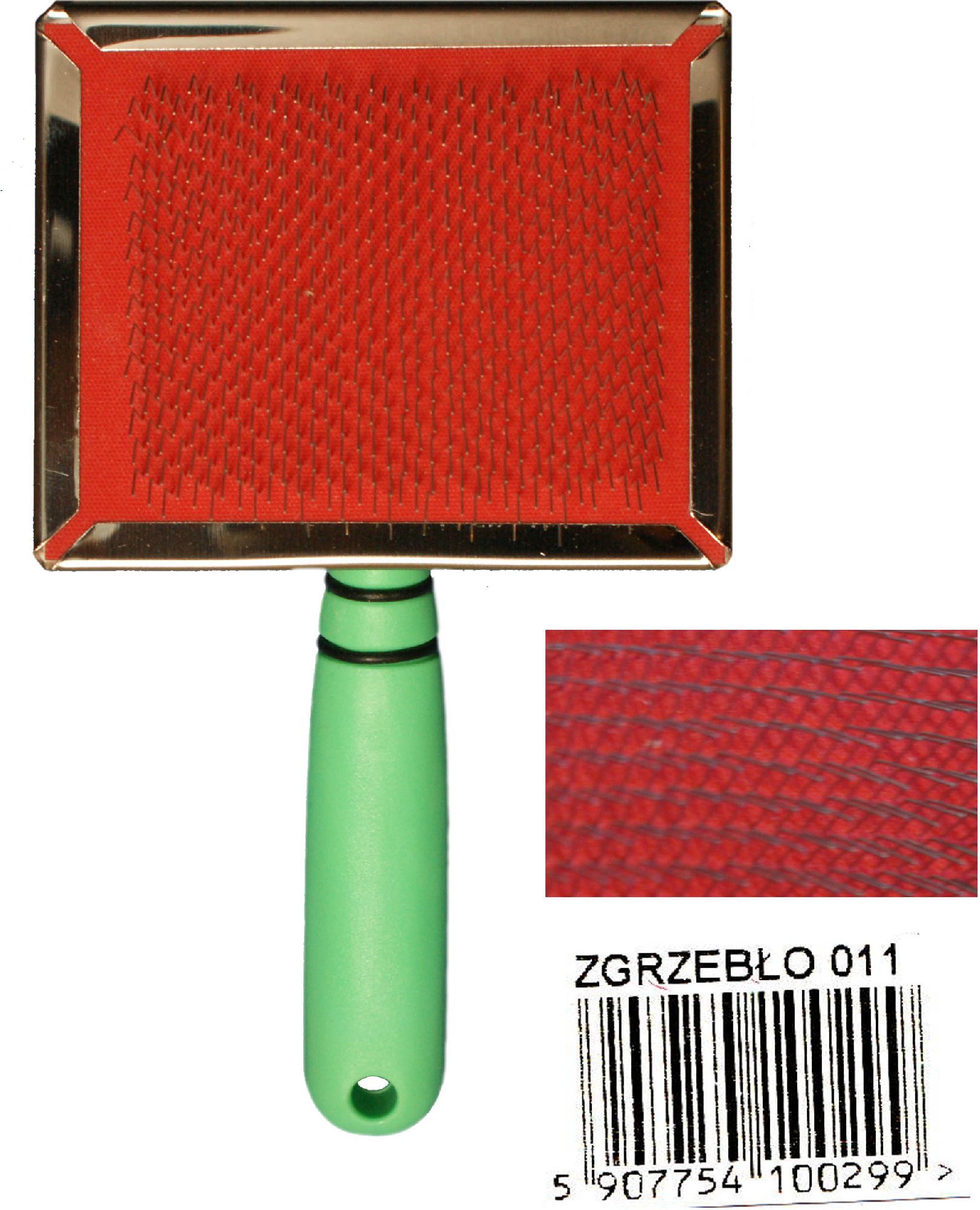 LESSIE-LAND ZGRZEBŁO 011 METALOWE DUŻE