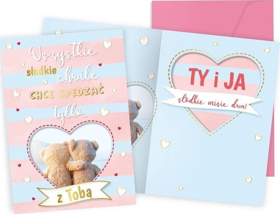 KUKARTKA Karnet B6 Walentynki