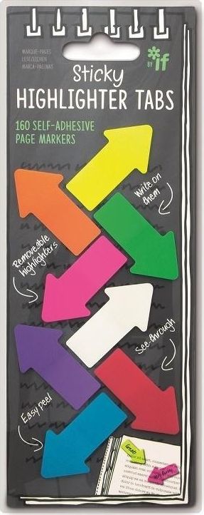 IF Sticky Highligter Tabs Zakładki wskazujące 160szt