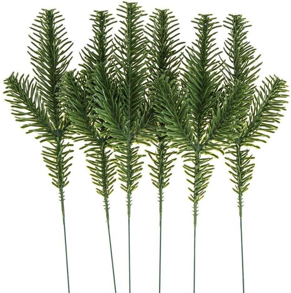 Gałązki sosny 26 cm 6szt