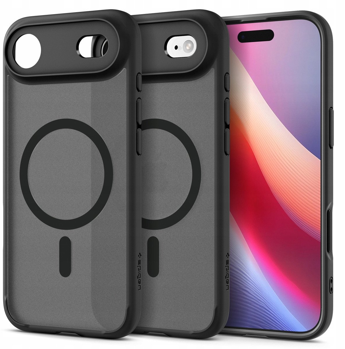 Etui Spigen Ultra Hybrid MagSafe na iPhone 17 Air - czarne