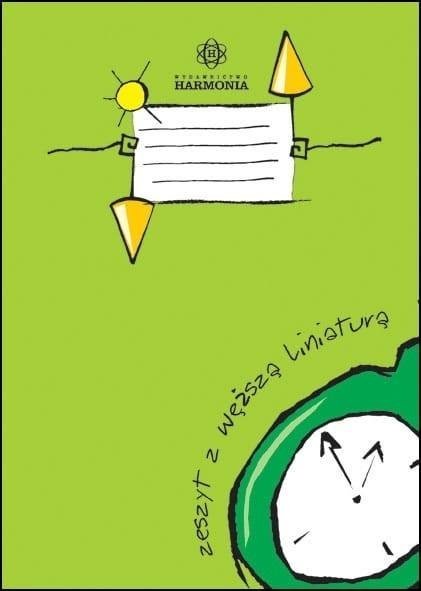 Harmonia Zeszyt A5/14K z węższą liniaturą