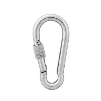 Karabińczyk do lin z zabezpieczeniem DIN5299D 7x70mm