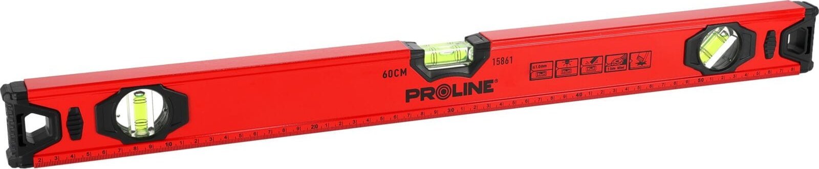 Pro-Line POZIOMNICA STAND.3LIB.FREZ,1MM/1M, 40CM,PROLINE