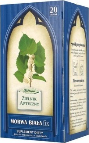 HERBAPOL-LUBLIN S.A. Zielnik Apteczny Morwa biała fix 20 saszetek