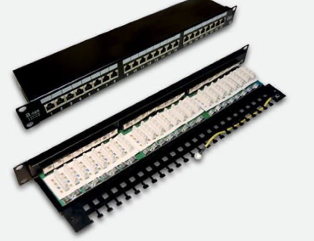 Alantec Patch panel STP kat.5e 24 porty LSA 1U (PK006)