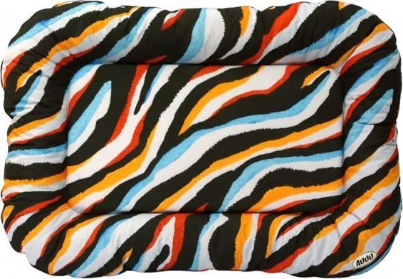 AUUU Legowisko dla Psa - Ponton KOLOROWA ZEBRA