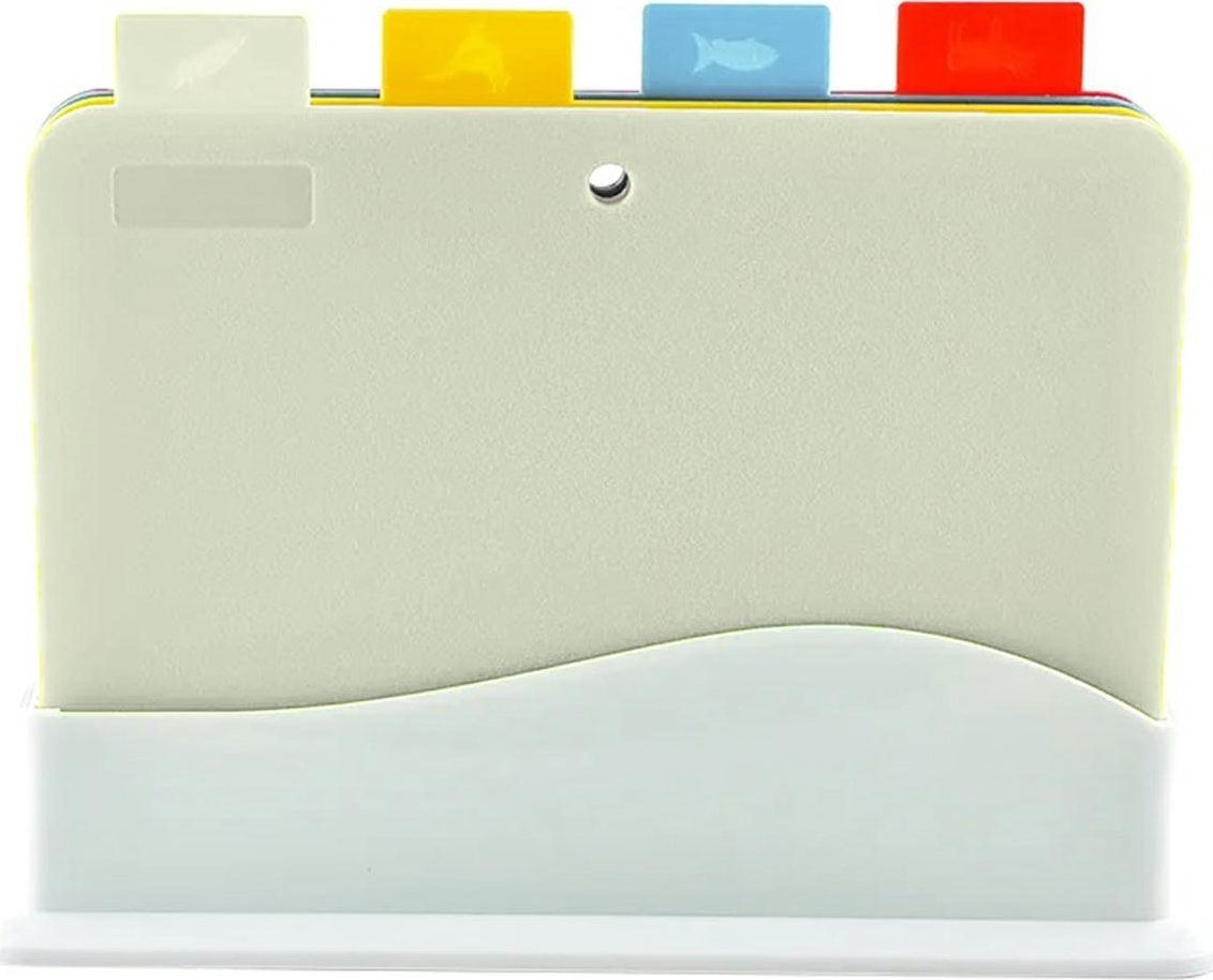 Deska do krojenia ATL DA39 Deski do krojenia zestaw 4 szt stojak