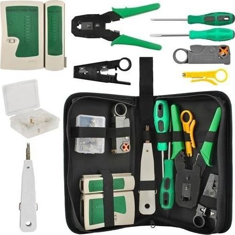 Iso Trade Zestaw narzędzi sieciowych uniwersalny