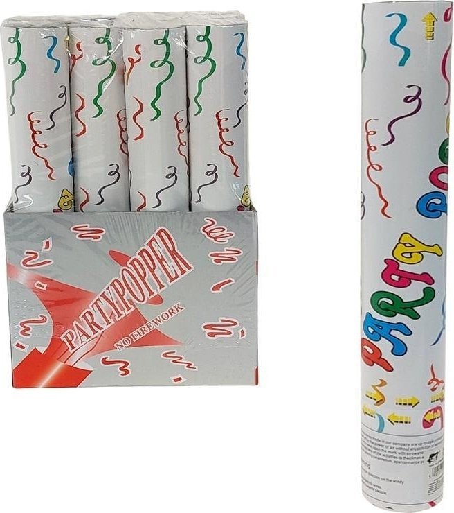 Konfetti w tubie 29cm (12szt)