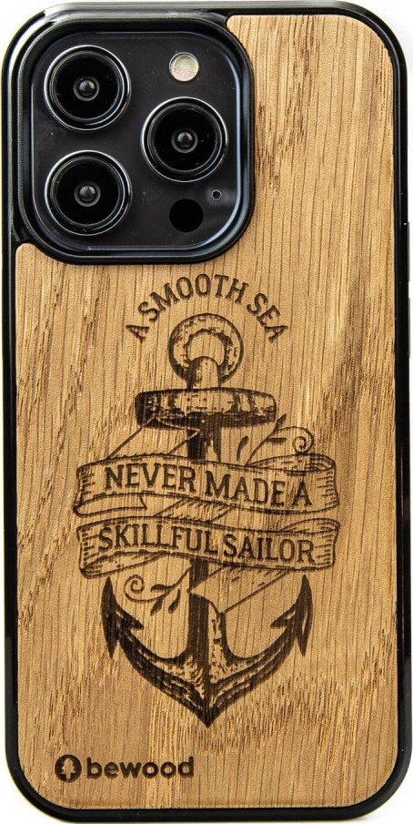 BeWood Drewniane Etui Bewood na iPhone 14 Pro KOTWICA DĄB