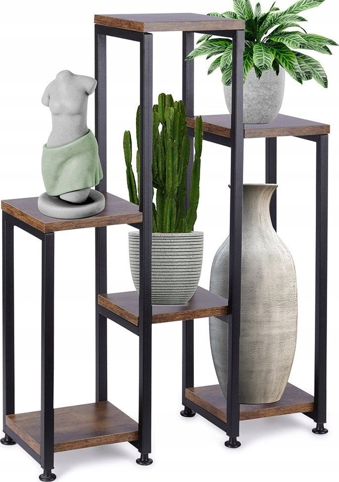 Vilde Kwietnik metalowy 6-poziomowy 70 cm