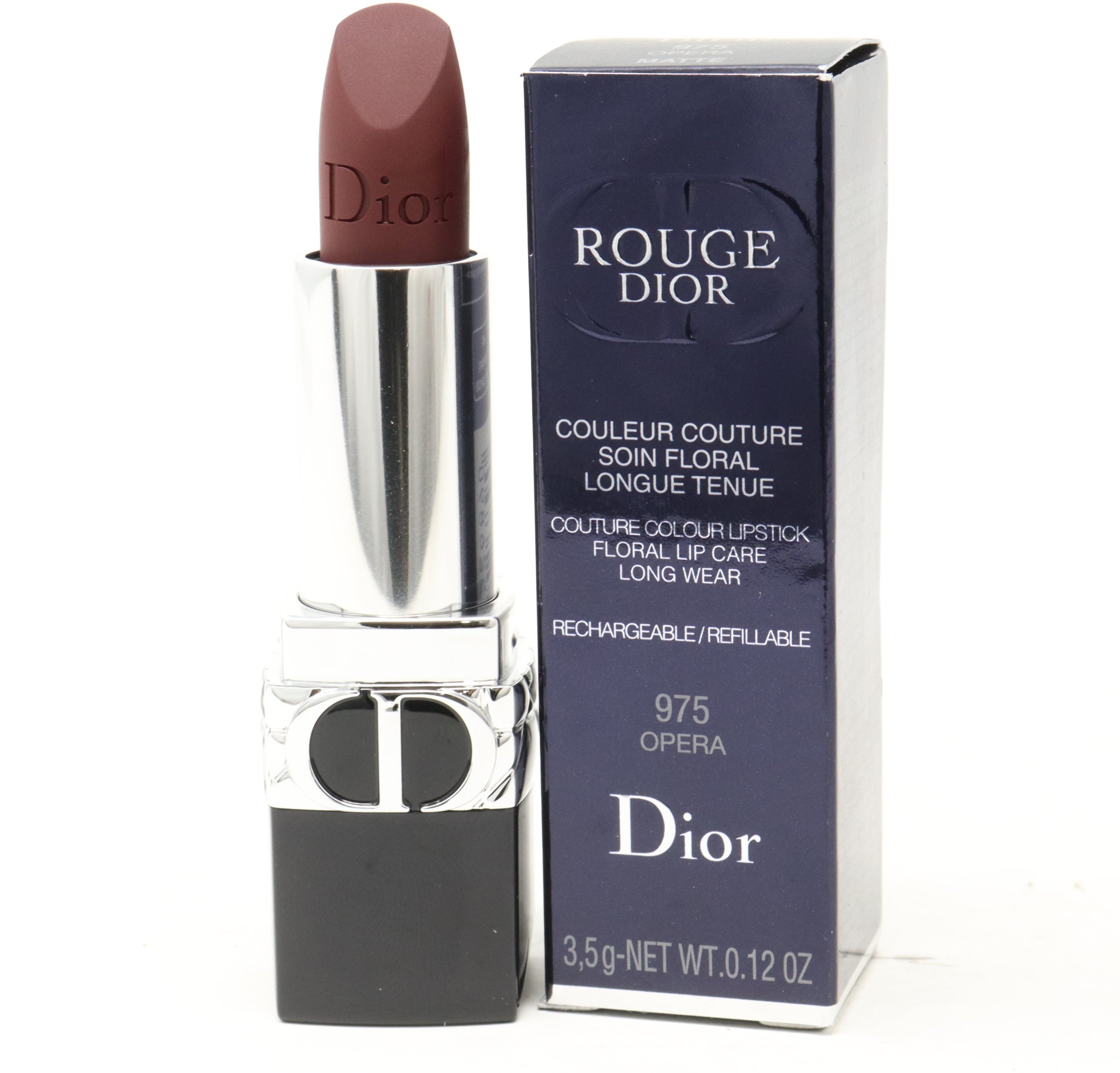 Christian Dior, Couture Colour, Matte, Cream Lipstick, 975, Opera, Refillable, 3.5 ml For Women