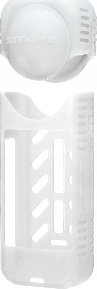 SunnyLife Dekielek Na Obiektyw + Obudowa Silikonowa Osłona Ochrona Do Insta360 X4 / X 4 / X4-bht818-tr Biały