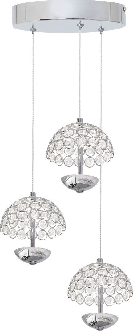 Lampa wisząca Milagro Venus nowoczesna chrom (316)