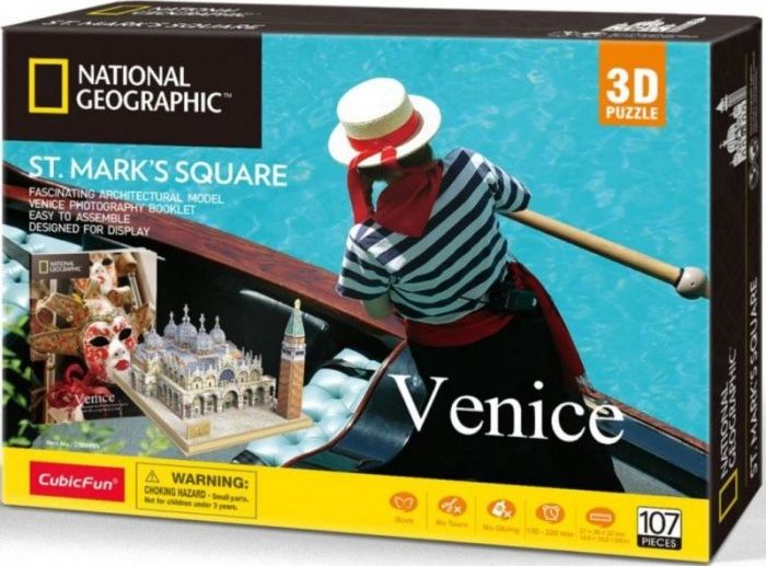PUZZLE 3D NATIONAL GEOGRAPHIC WENECJA - DS0980H