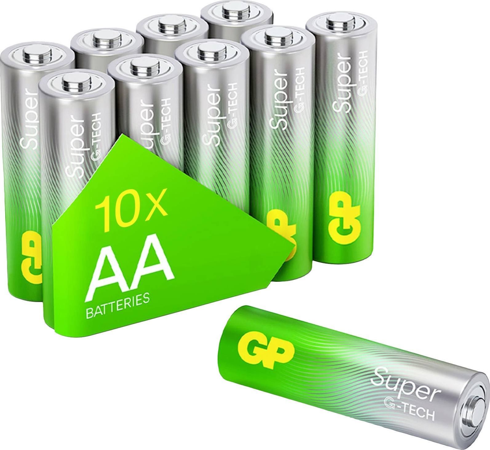 GP 6+4 GP Super Alkaline 1,5V AA Mignon LR06 GPSUP15A980C10