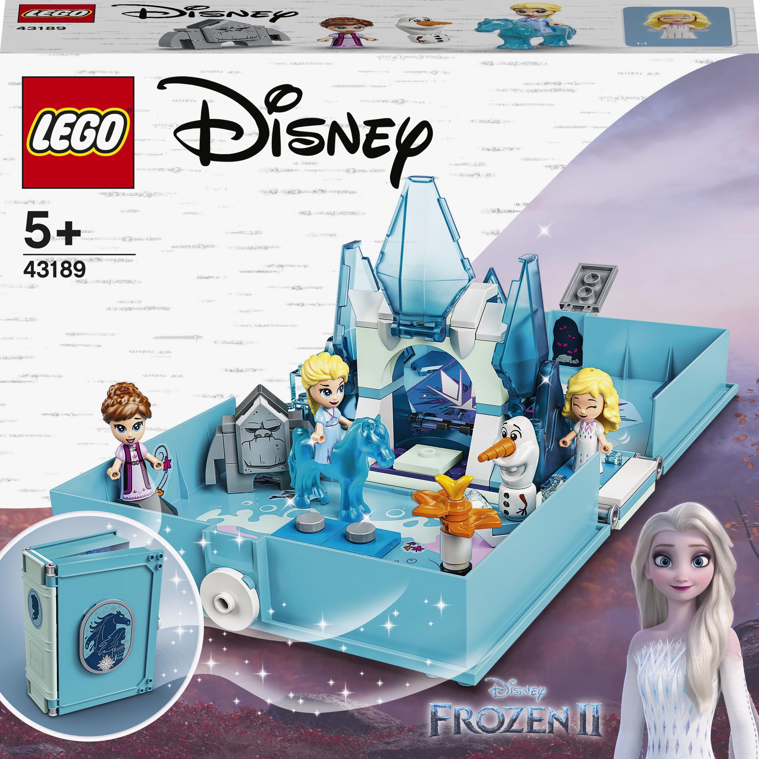LEGO Disney Książka z przygodami Elsy i Nokka (43189)