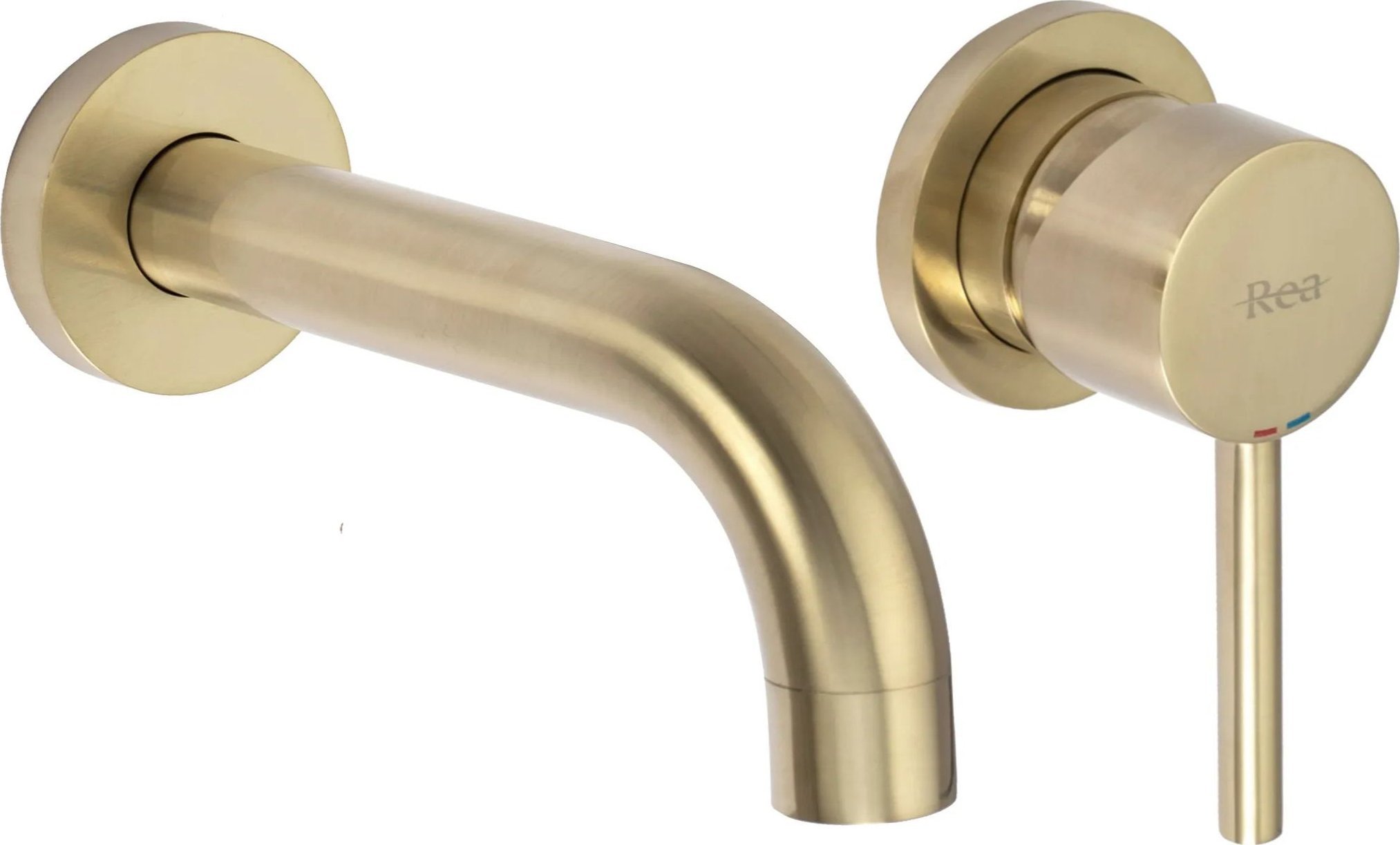 Rea Bateria Podtynkowa REA LUNGO Złota Szczotkowana + BOX