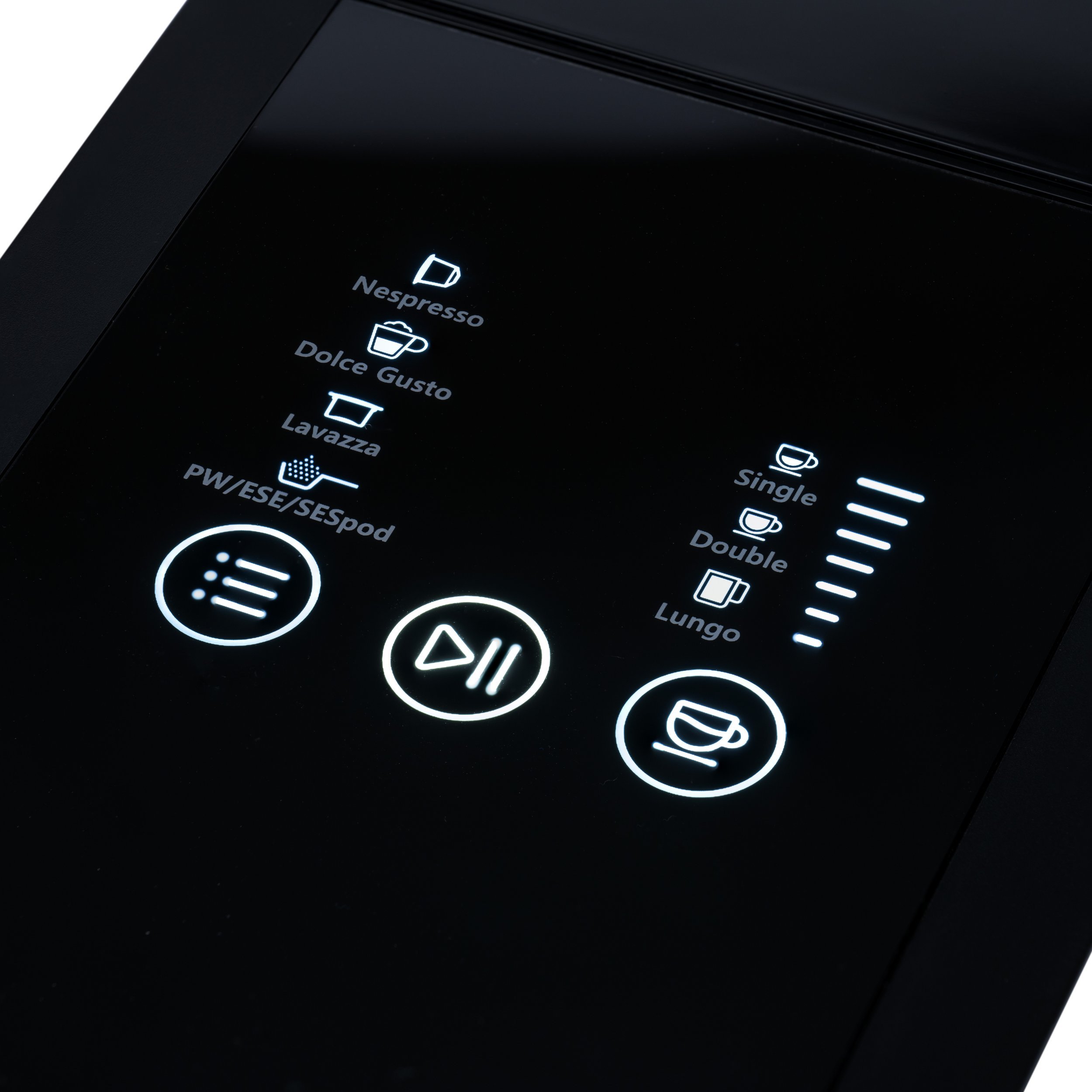 Tornado Capsule machine TCM-7042-GS / 5-in-1 Capsule Coffee Maker Black