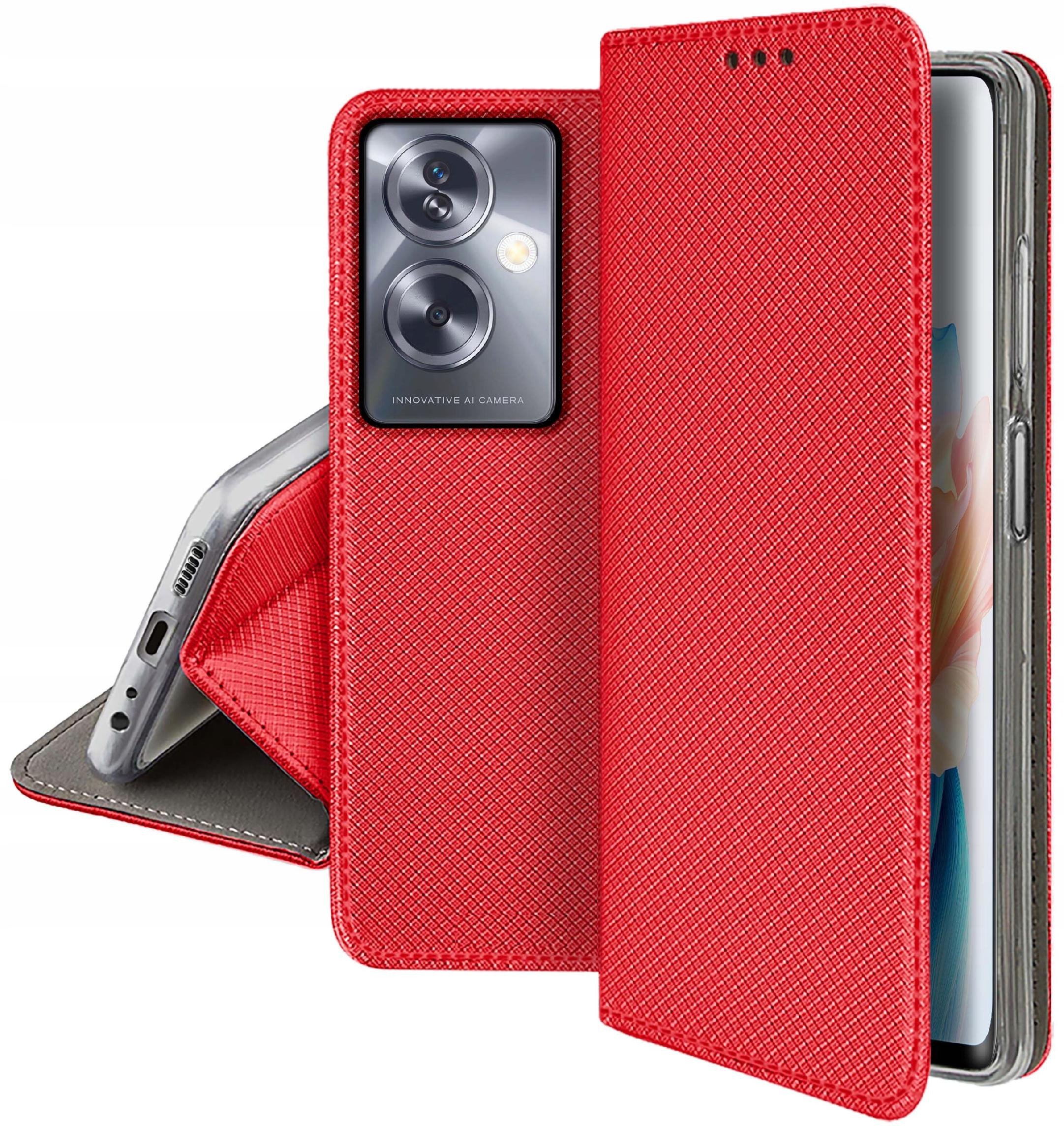 Etui do Oppo A79 5G SMART MAGNET CASE PORTFEL + SZKŁO 9H