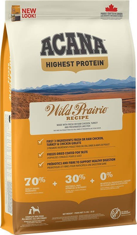 Acana ACANA Regionals Wild Prairie Dog 11,4kg + niespodzianka dla psa GRATIS!