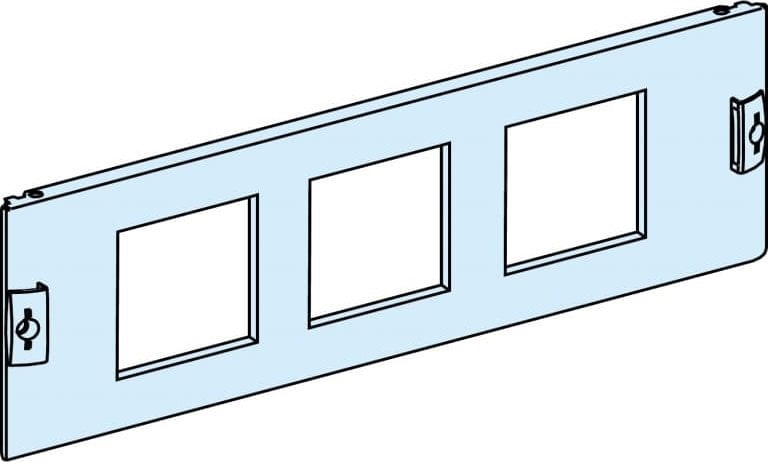 Schneider Prisma Plus G Osłona metalowa z wycięciem do mierników 96x96 LVS03911