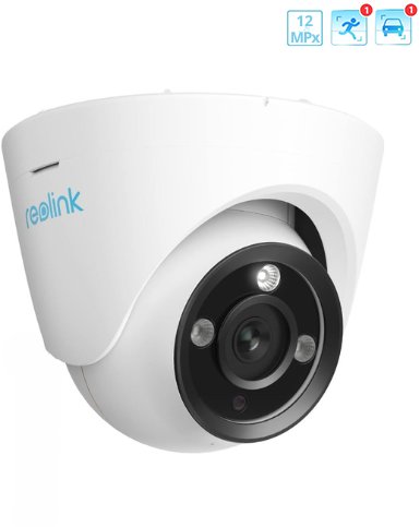 Kamera zewnętrzna Reolink RLC 1224A P344 | jakość 12MPX Ultra HD | Tryb nocny | Czujnik ruchu z wykrywaniem postaci i pojazdów