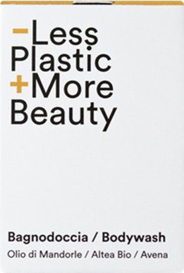 Nawilżający płyn do mycia ciała w kostce - Olej migdałowy SAPONE DI UN TEMPO