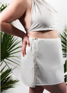 Spódnica na saunę XXL w 100% naturalna bawełna Yeye Biały XXL