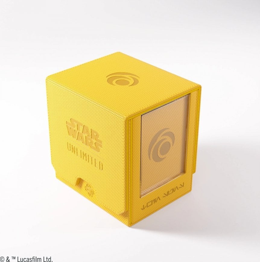 Gamegenic: Star Wars Unlimited Card Game - Twin Suns Deck Pod - Yellow