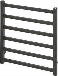 Grzejnik łazienkowy PSB Grzejnik łazienkowy drabinkowy czarny 263 W Mekury