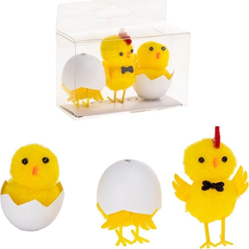 Kurczaczki w skorupce 4,5cm 3szt