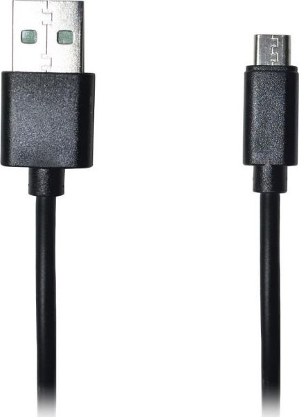 Kabel USB Msonic USB-A - microUSB 1 m Czarny (MLU532)