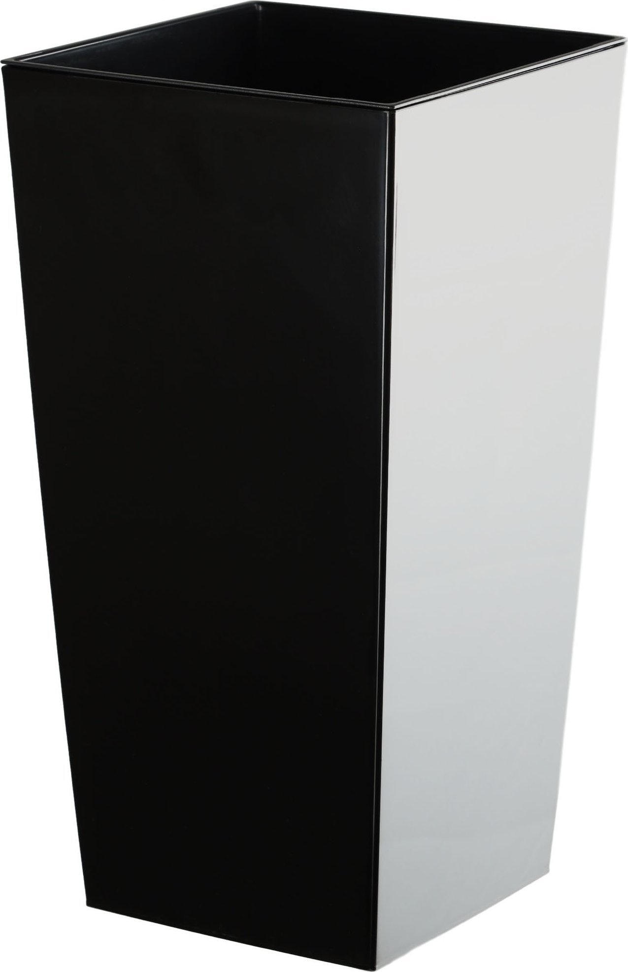 Kadax KADAX Doniczka Donica 29x58cm Wkład Czarna Połysk